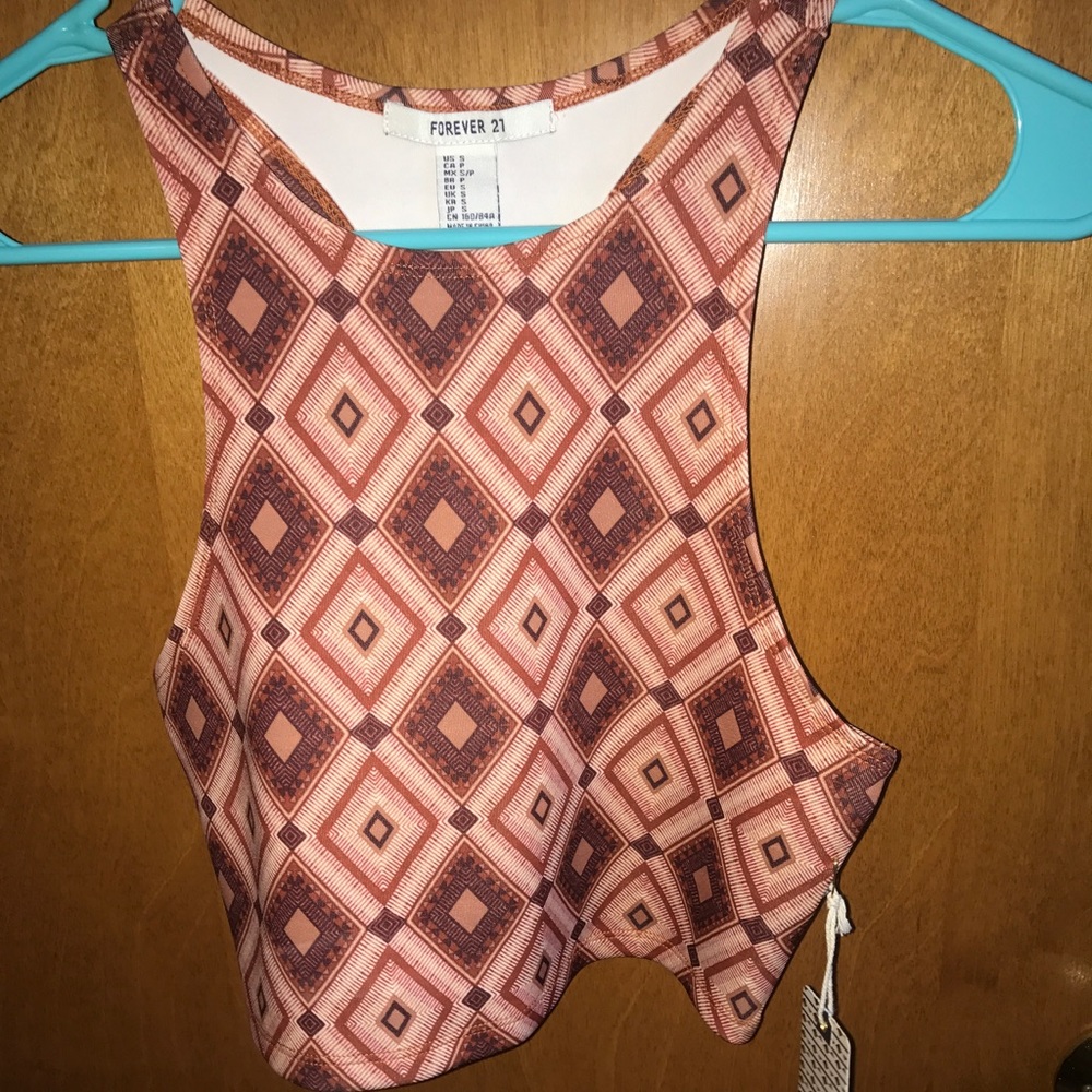 Geometric crop top - Picture 3 of 4